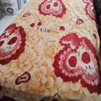 پتو یک نفره مسافرتی گلدار سبک