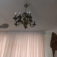 لوستر برنز  ۵ شاخه دوبل