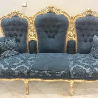 فروش فوری مبلمان ۷ نفره + میز ناهارخوری ۸ نفره|مبلمان خانگی و میز عسلی|تهران, دژکام|دیوار