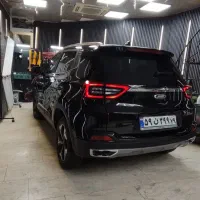 شیشه دودی و کاور سقف