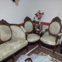 مبل سلطنتی|مبلمان خانگی و میز عسلی|هشتگرد, شهرک وحدت|دیوار