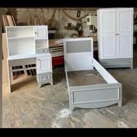 تخت خواب و سرویس نوجوان مدل مبین