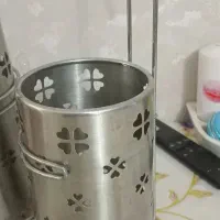 جاقاشقی آبچکان استیل دوتایی با آویز|آب‌چکان و نظم‌دهنده ظروف|تهران, گمرک|دیوار