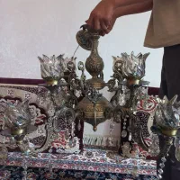 لوستر آنتیک|لوستر و چراغ آویز|مشهد, رسالت|دیوار