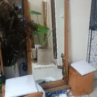 آیینه قدی و پاف