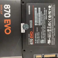 هارد ssd 500G samsung evo فقط ده روز کارکرده|قطعات و لوازم جانبی رایانه|تهران, افسریه شمالی|دیوار