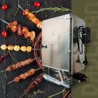 اجاق کباب پز ایستاده موتور دار بدون دود (اکبند)