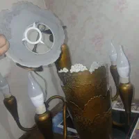 لوستر آنتیک جدید طرح قدیم|لوستر و چراغ آویز|ری, علایین|دیوار