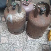 دوعدد کپسول گاز بوتان