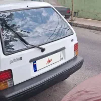 پراید هاچ‌بک کوره ای سفید