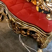 آیینه کنسول ورق طلا|بوفه، ویترین، کنسول|تهران, شهرک مخابرات|دیوار