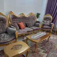 فروش مبل سلطنتی ۹ نفره|مبلمان خانگی و میز عسلی|شیروان (خراسان), |دیوار