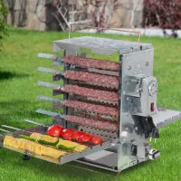 فروش کباب ایستاده گازی بدون دود با کوره استیل