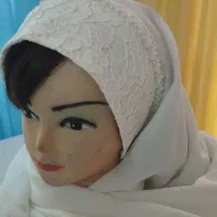 چادر عروس  اولیه دوری بهمراه هد شال|لباس|ساوه, |دیوار