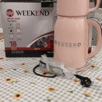 چای ساز صورتی weekend|سماور، چای‌ساز، قهوه‌ساز|تهران, جمال‌زاده|دیوار