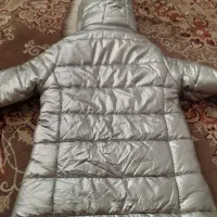 کاپشن نقره ای ۷سال|کفش و لباس بچه|ماهدشت, |دیوار