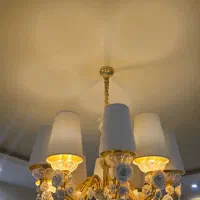 لوستر از هر کدوم ۲تا موجود بجز سفید ۱ دونه است|لوستر و چراغ آویز|مشهد, کوی المهدی|دیوار