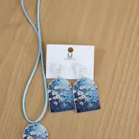 گوشواره پینترستی وارداتی تک و عمده