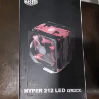 فن خنک کننده cpu کولر مستر دو فن