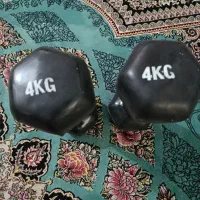 دمبل۴کیلویی مشکی