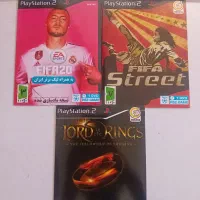 فروش تعدادی بازی ps2 در حد نو