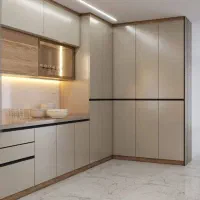 کابینت و کمد دیواری طراحی و اجرا تضمینی