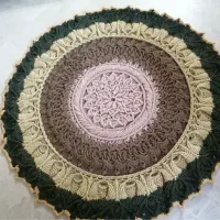 فرشینه مکروه سه سوزنه با نقشه شکوه خلقت جانان|گلیم، جاجیم، گبه|تهران, گاندی|دیوار