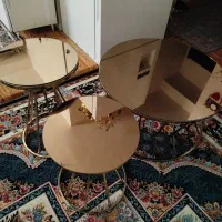میز عسلی سه تیکه میز تولد|مبلمان خانگی و میز عسلی|محمدیه-قزوین, |دیوار