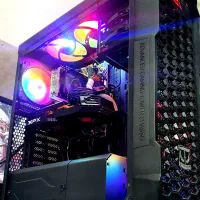 کیس نسل 14 خیلی قوی با RX 580 و 500 گیگ SSD|رایانه رومیزی|مشهد, جانباز|دیوار