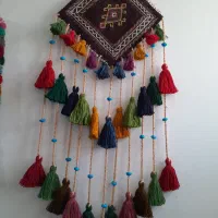 دیوارکوب گلیمی دستبافت|تابلو فرش|بجنورد, |دیوار