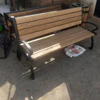 نیمکت فلزی پارکی / نیمکت فلزی و چوب پلاست|صندلی و نیمکت|تهران, صادقیه|دیوار