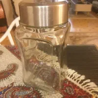 سلام ظرف شیشه حبوبات  سالمه