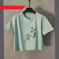 کراپ زنانه در 7 رنگ متنوع  (فروش به قیمت عمده)