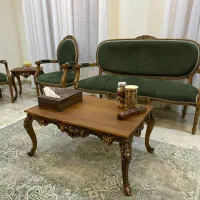 مبلمان استیل ۹ نفره|مبلمان خانگی و میز عسلی|تهران, شاهین|دیوار