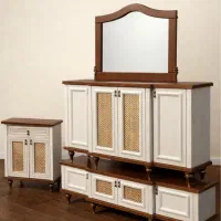 فروش ست کنسول آینه و میز TV تمام MDF