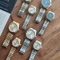 ست ساعت فلزی مارک رولکس 7665