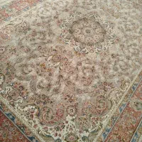 دو تخته فرش 9 متری 1200 شانه گل برجسته نو