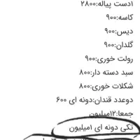 سرویس کامل ظروف پذیرایی والتر ناتاشا اصل|ظروف سرو و پذیرایی|محمدبار, |دیوار