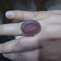 انگشتر نقره عقیق خراسانی|جواهرات|بیرجند, |دیوار