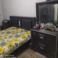 آینه دراور شیک با 4 کشو پهن جادار با صندلی یا پاف|جاکفشی، کمد، دراور|کرج, مهرویلا جنوبی|دیوار
