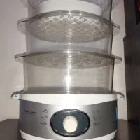 بخارپز کالورنس اصل 3طبقه درحدنو