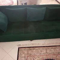 مبل راحتی ال 4نفره تمیز|مبلمان خانگی و میز عسلی|تهران, شهرک دانشگاه شریف|دیوار
