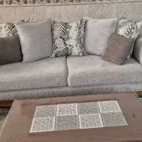 فروش مبل ۷نفره کاملا نو و سالم با جلو مبلی|مبلمان خانگی و میز عسلی|مهریز, |دیوار