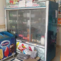 یخچال ویترینی تمام استیل و یخچال فریزر دومینو