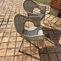 صندلی باغی برند ناصری بسیار نو بصورت تک و عمده