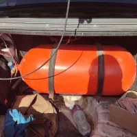 کپسول گاز سی ان جی همراه با وسایل