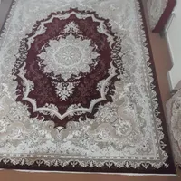 فرش  ۱۲ متری ( باگلهای ابریشم)|فرش|آبیک, |دیوار