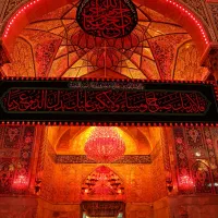 مداحی مراسم توسط مداح آقا و بانو
