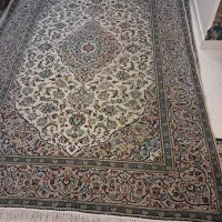جفت فرش دستباف کاشان کرم ۶ متری|فرش|تهران, حکیمیه|دیوار
