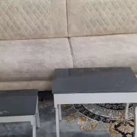 مبلمان ۷ نفره با میز وسط و ۳ عدد عسلی|مبلمان خانگی و میز عسلی|کاشمر, |دیوار